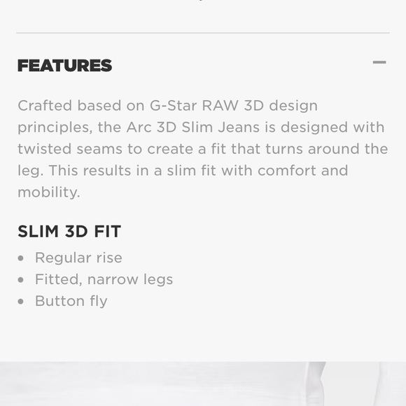 G-STAR RAW Arc 3D Dark Slim Jeans 36 x 32 - Picture 13 of 13